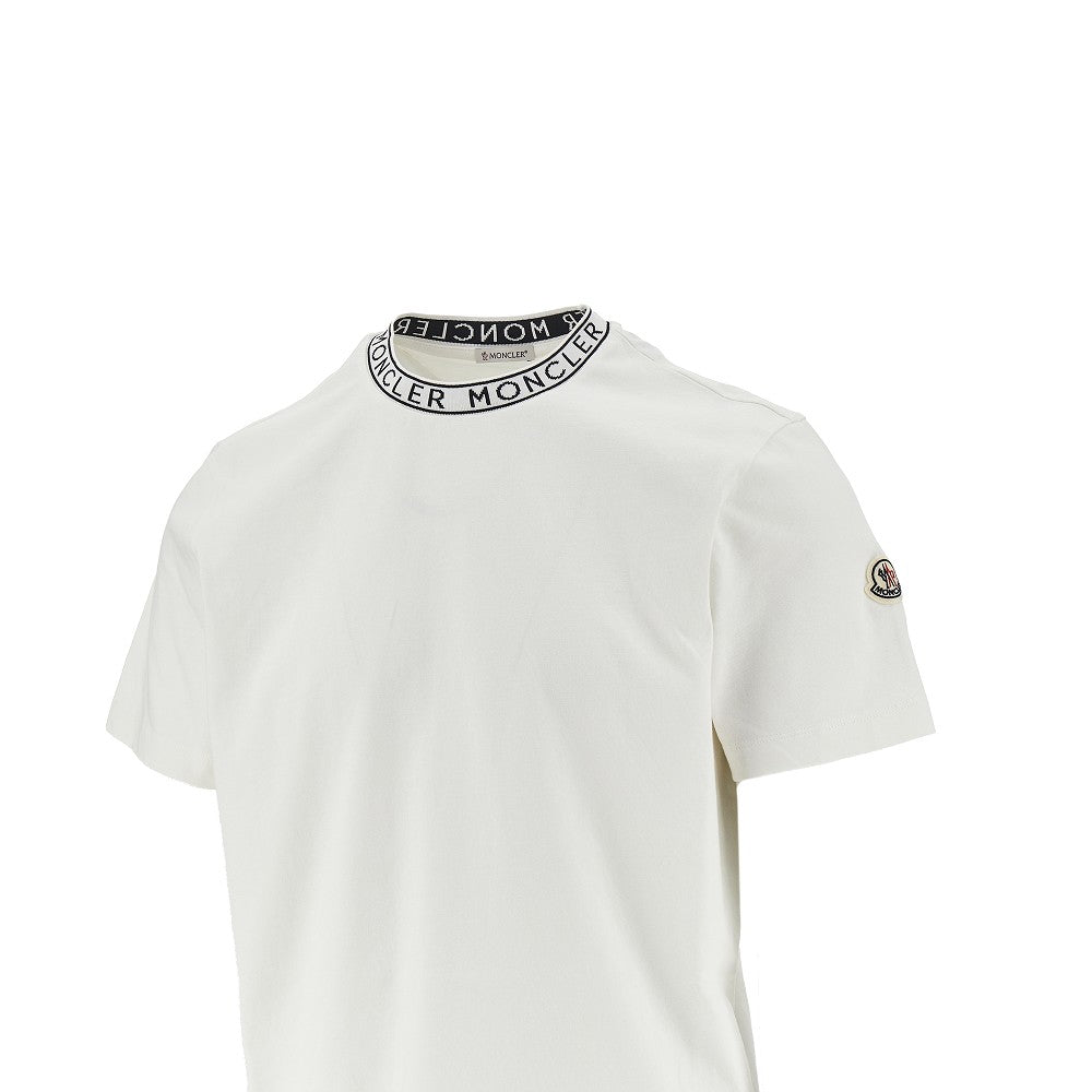Branded crewneck T-shirt