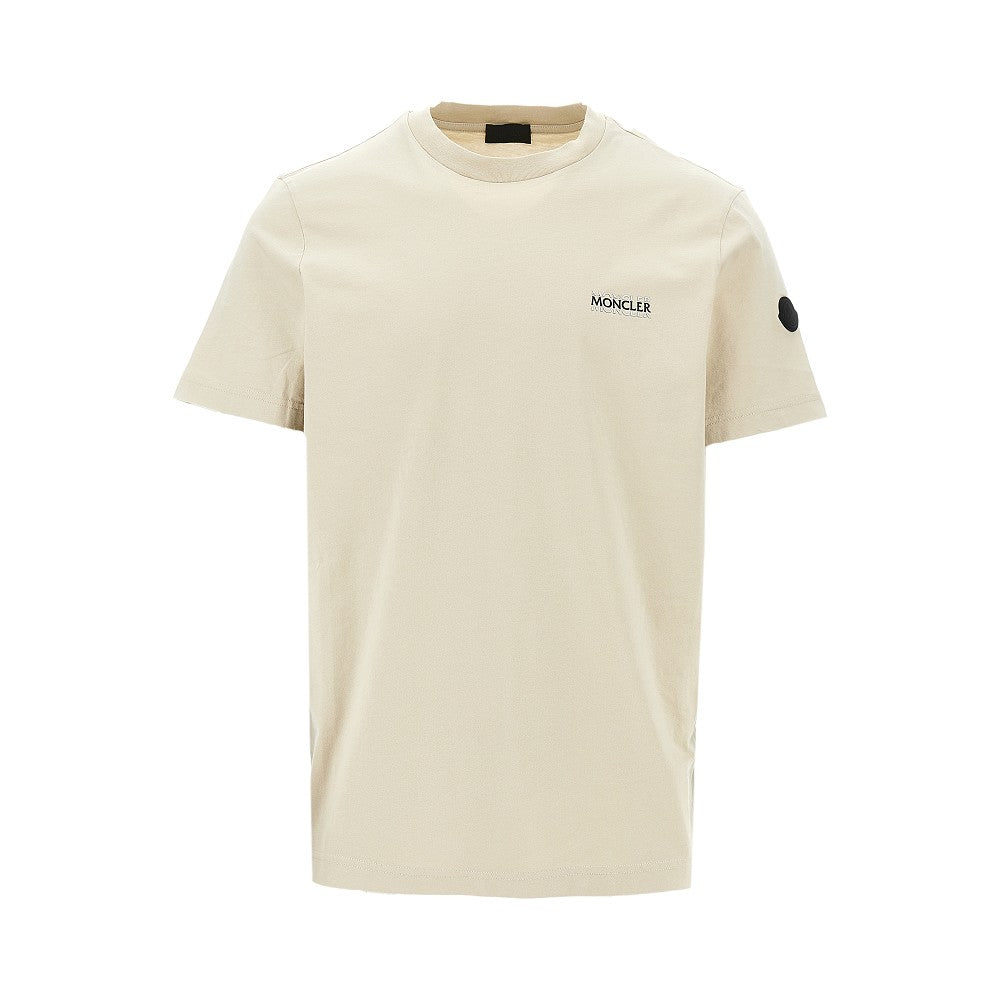 T-shirt in jersey con stampa logo