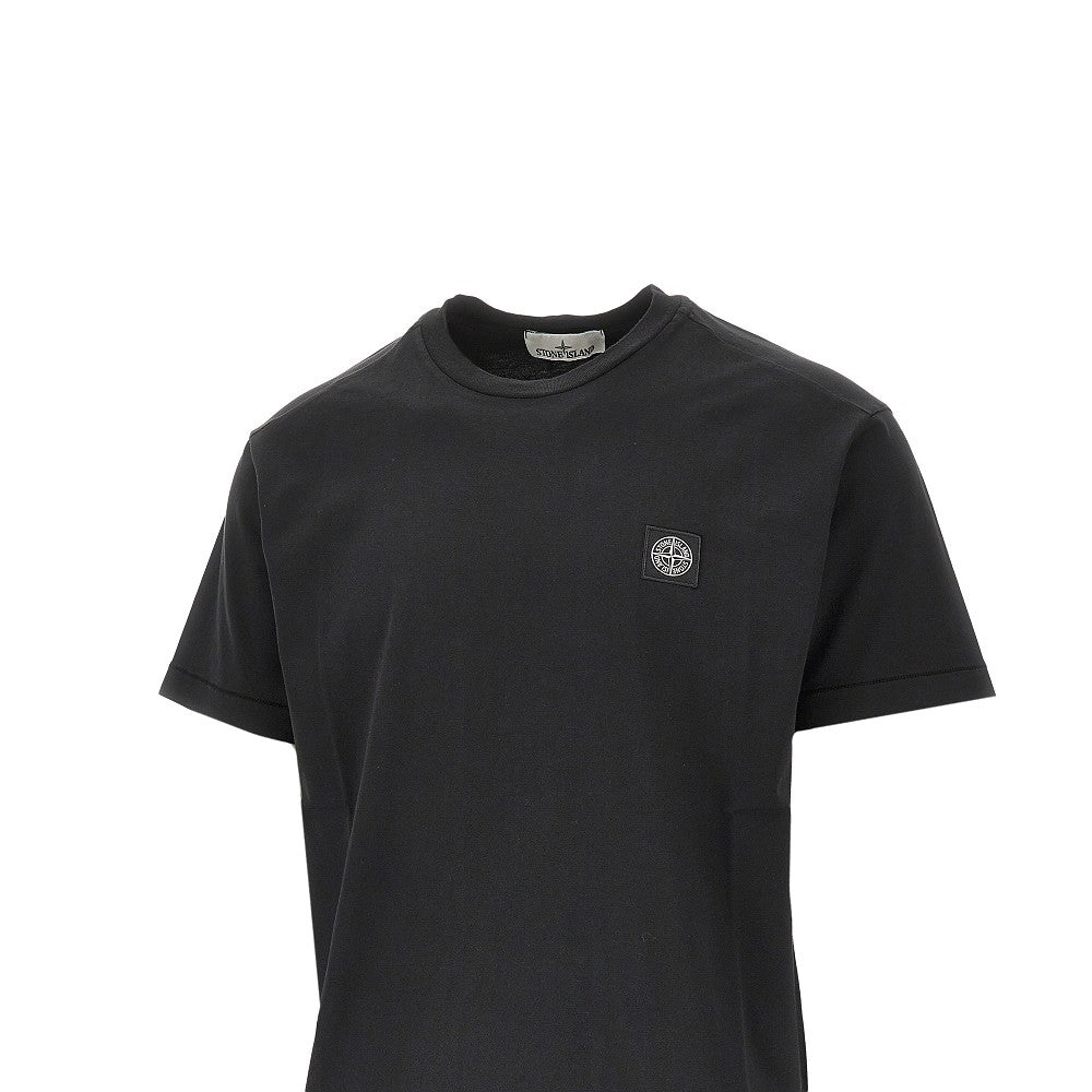 T-shirt con patch logo Rosa dei Venti