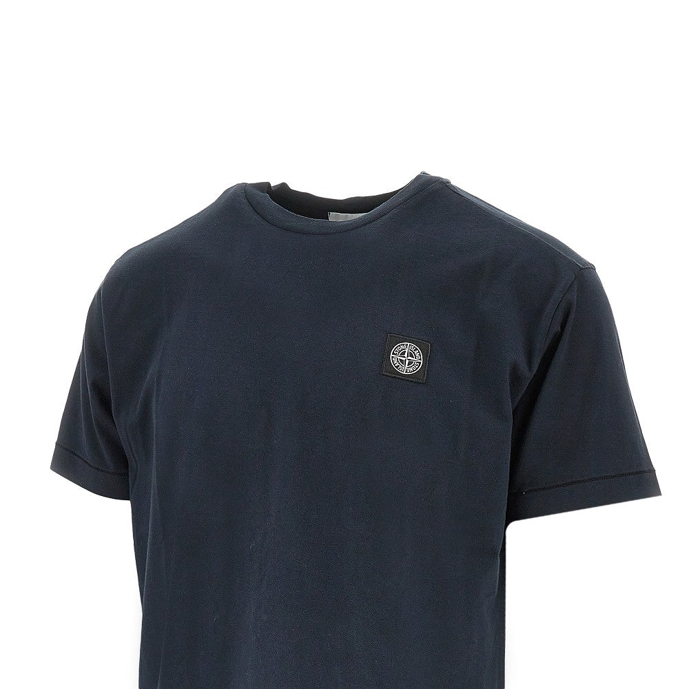 T-shirt con patch logo Rosa dei Venti