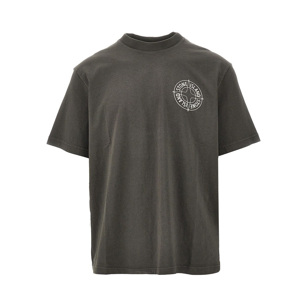 ‘Outline Compass’ print T-shirt