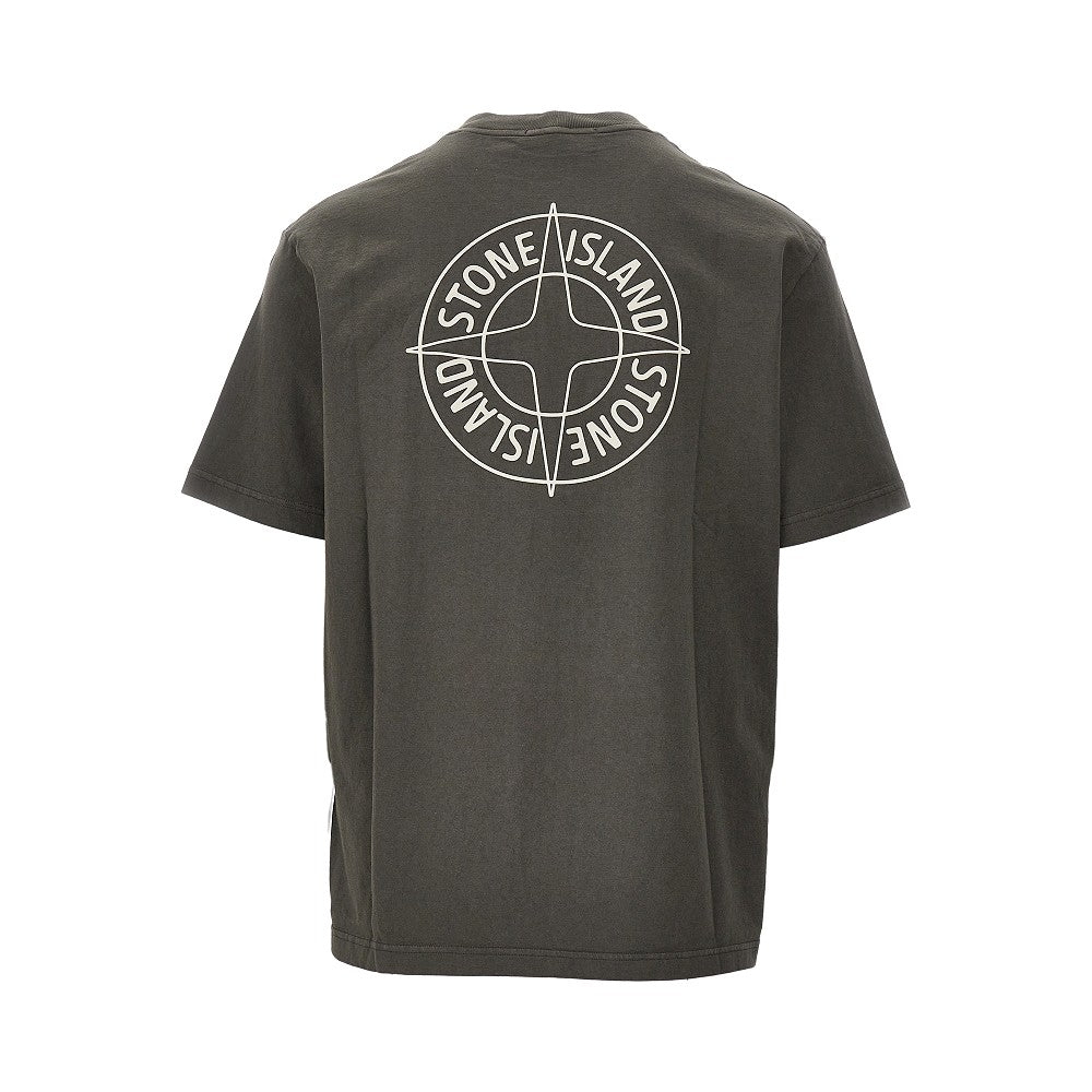 ‘Outline Compass’ print T-shirt