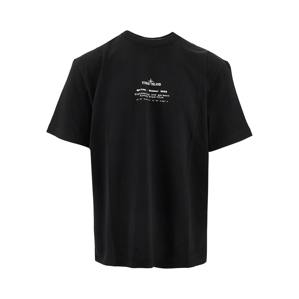 Old-effect print T-shirt