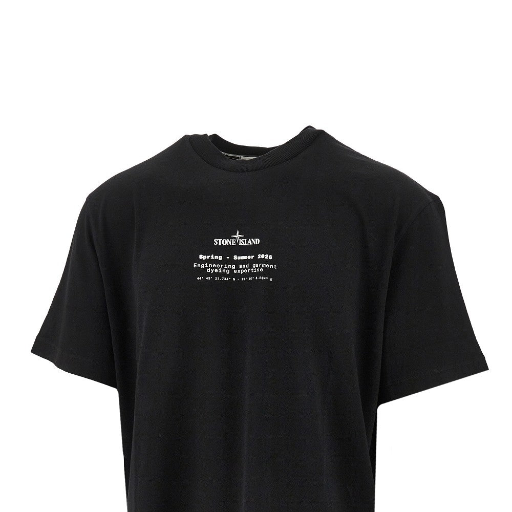 Old-effect print T-shirt