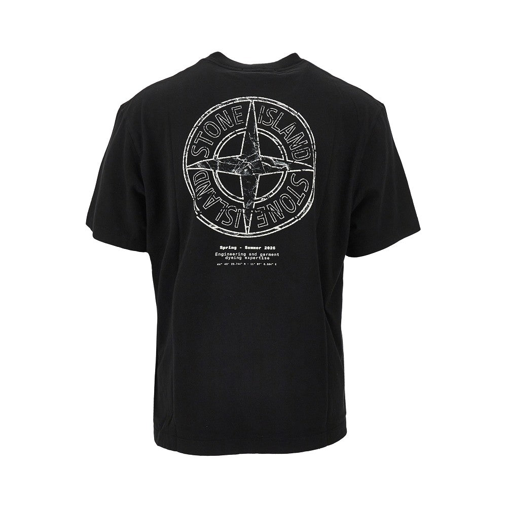 Old-effect print T-shirt