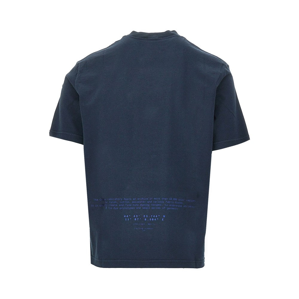 T-shirt in cotone biologico con stampa logo