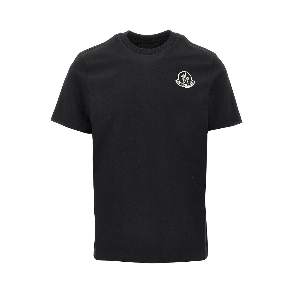 T-shirt con stampa logo sul petto