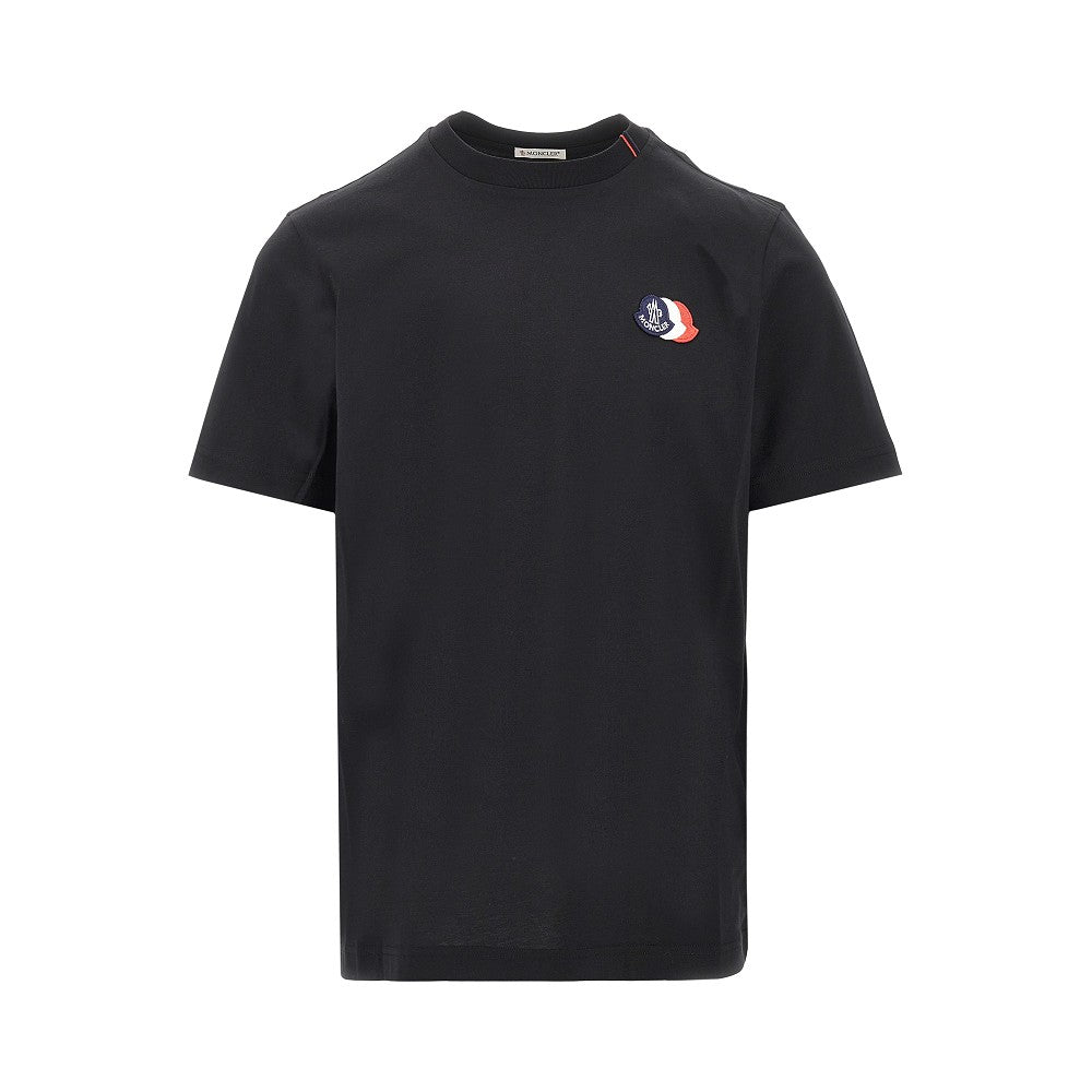 T-shirt con logo tricolore