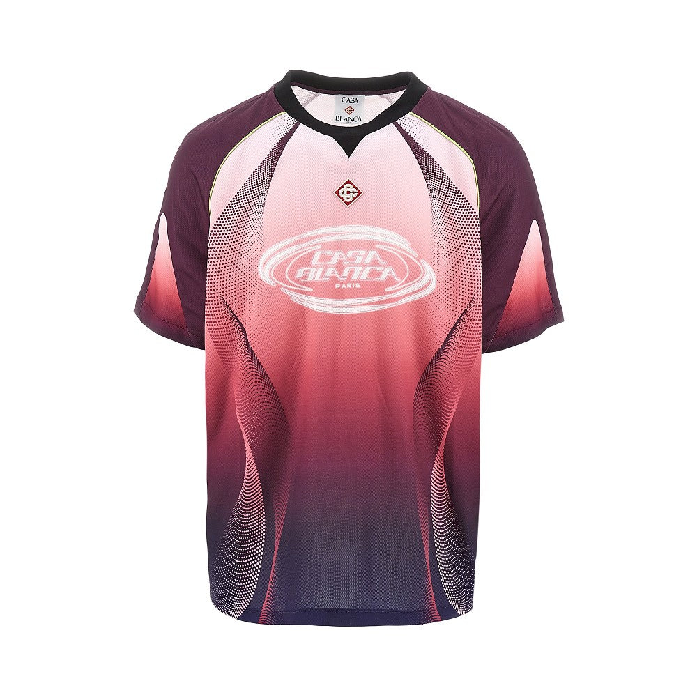 T-shirt Football in mesh