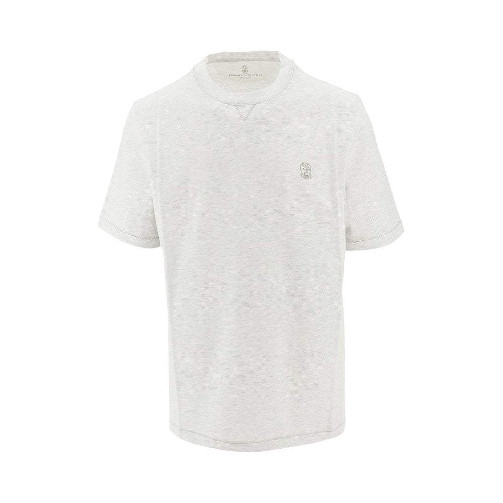 Logo embroidery T-shirt