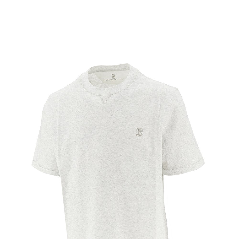 Logo embroidery T-shirt