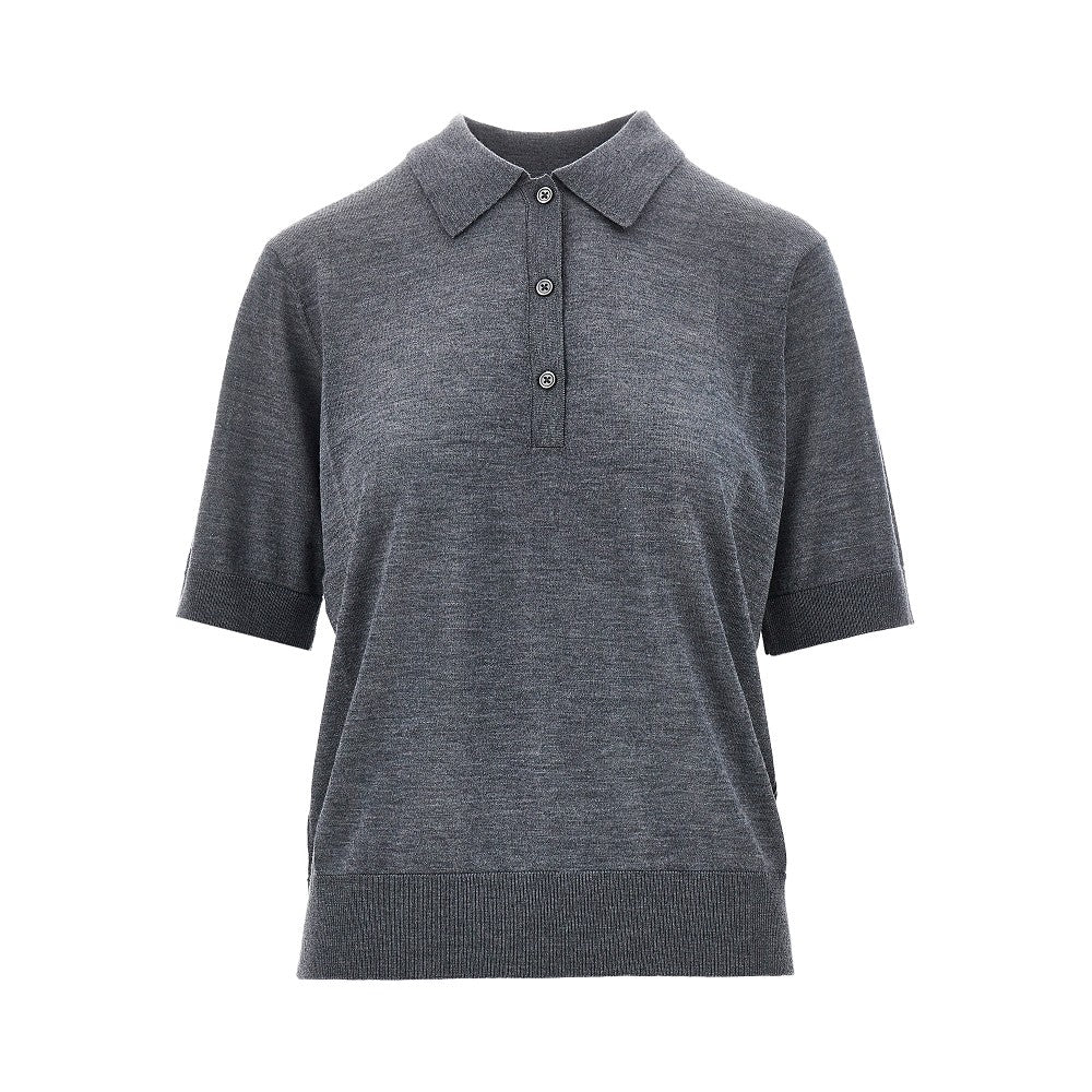 'Migo' cashmere polo shirt