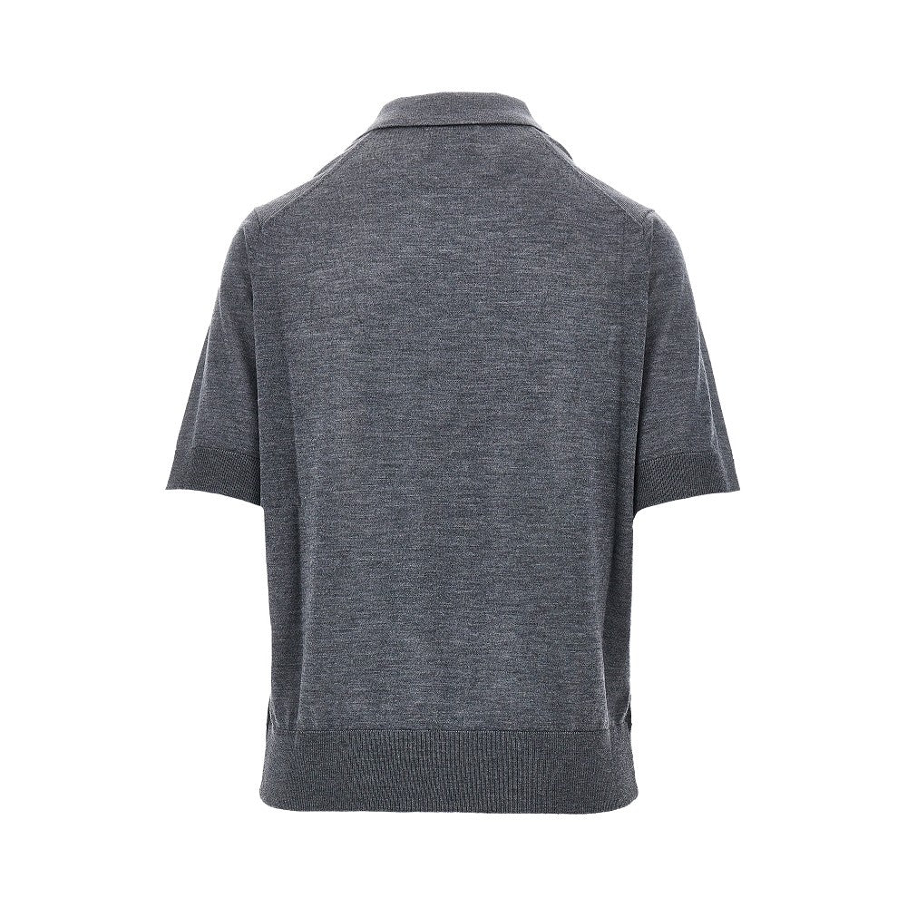 'Migo' cashmere polo shirt