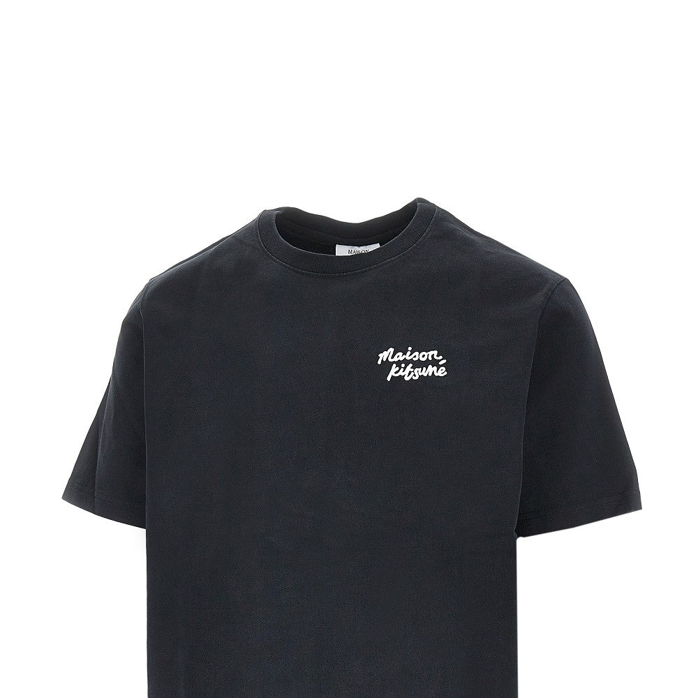 T-shirt ricamata 'Maison Kitsuné Handwriting'