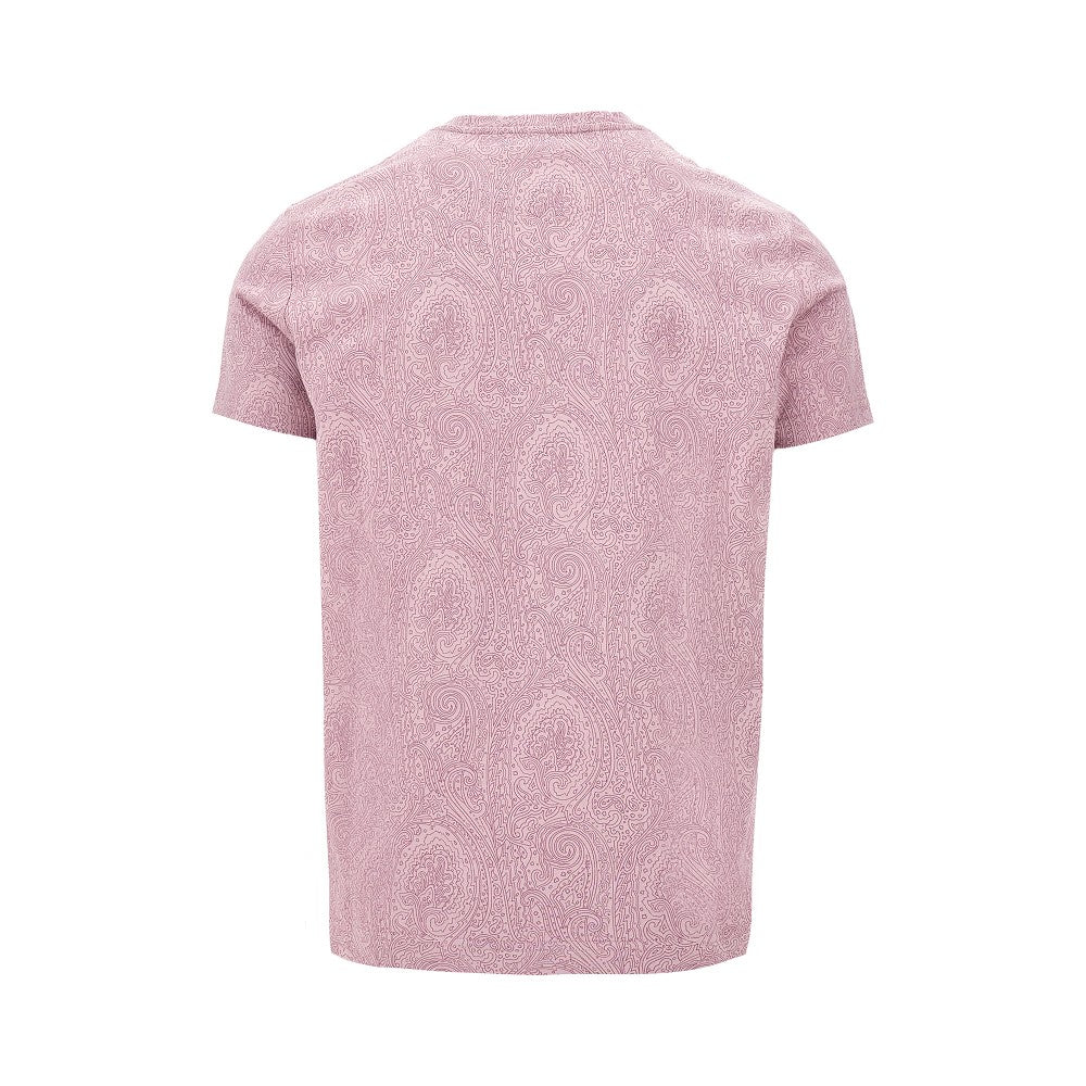 T-shirt in jersey con motivo Paisley