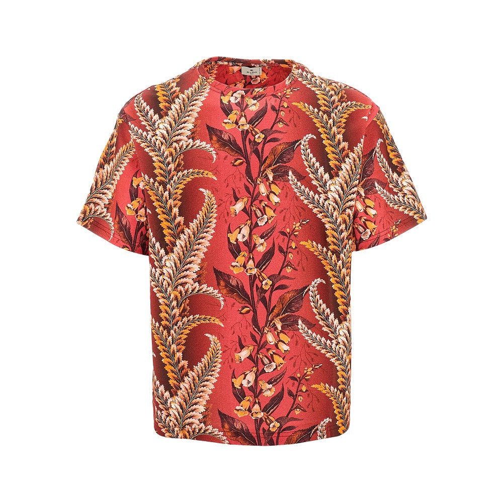 T-shirt con stampa Foliage