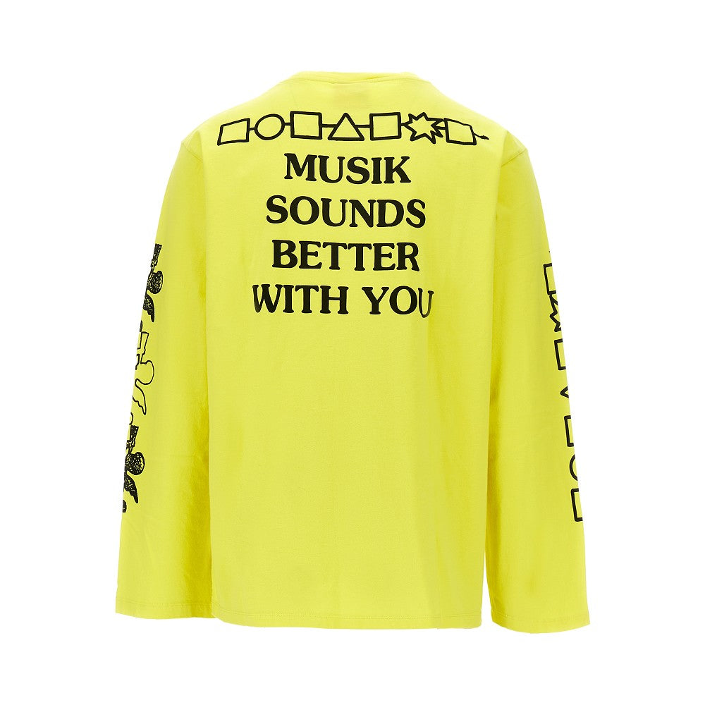 T-shirt 'Musik Instrument' in cotone