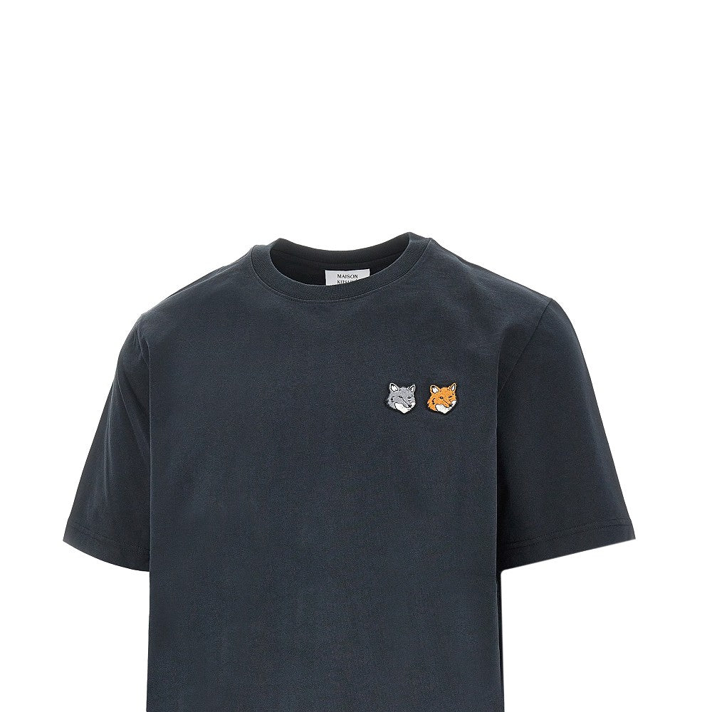 T-shirt con patch 'Double Fox'