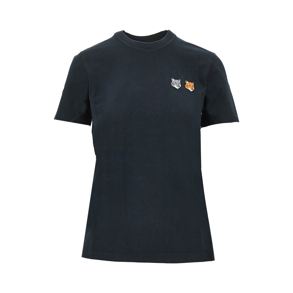 'Double Fox' patch T-shirt
