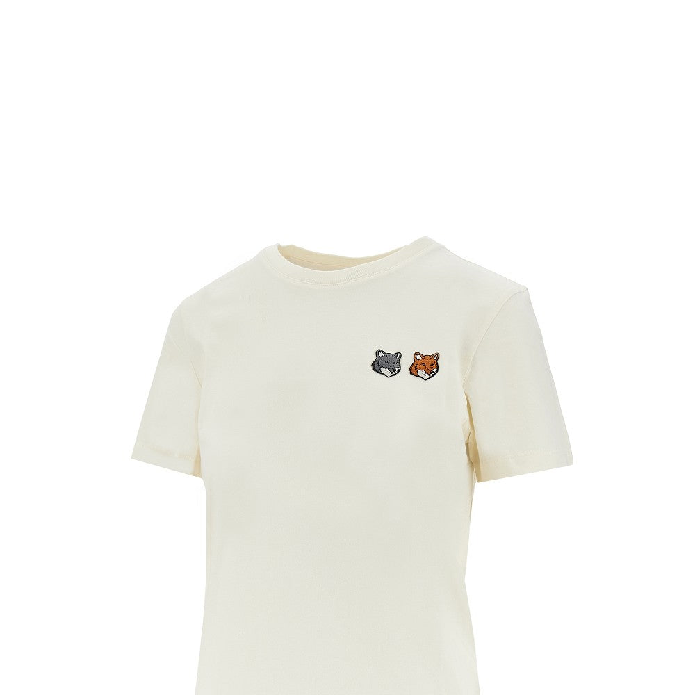 T-shirt con patch 'Double Fox'