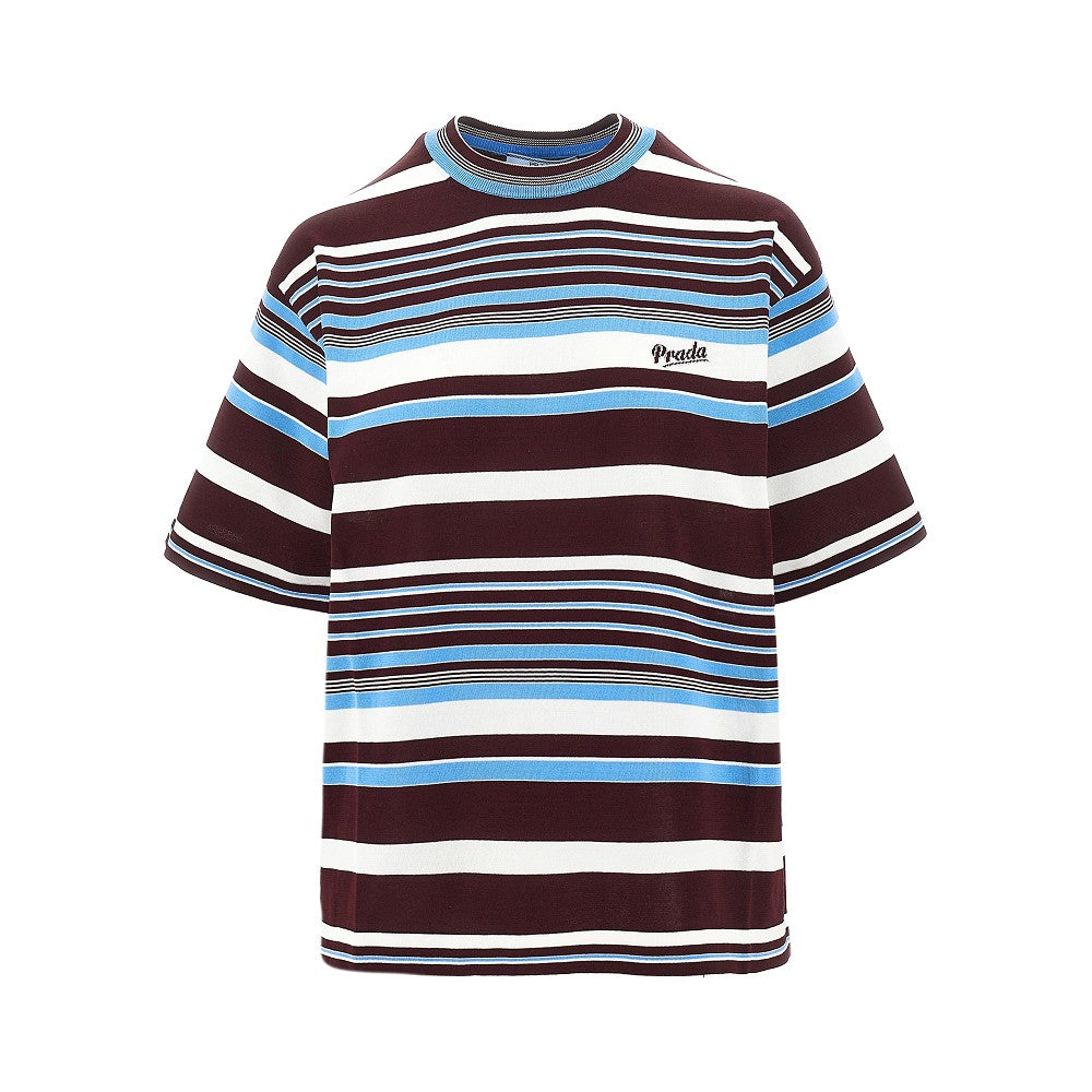 T-shirt in cotone a righe