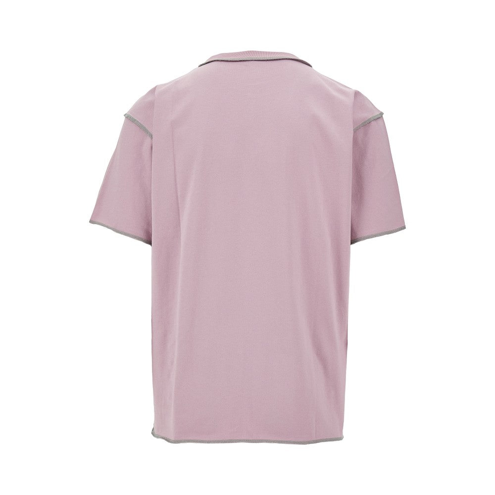 T-shirt con stampa logo braccialetto