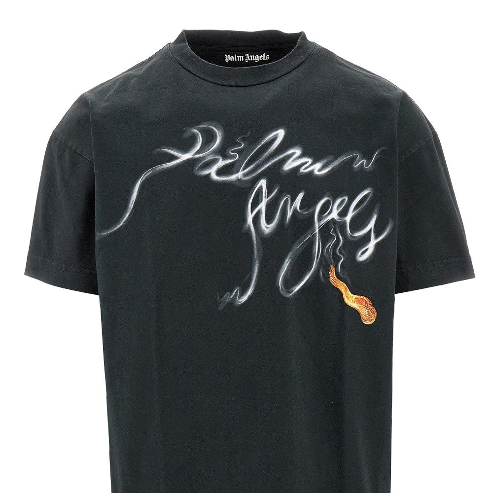 &#39;Foggy&#39; logo print T-shirt