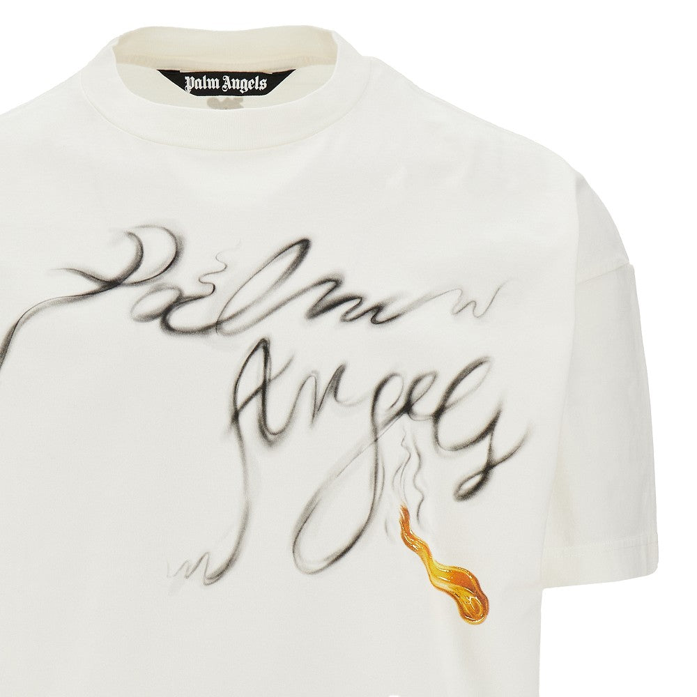 T-shirt con stampa logo &#39;Foggy&#39;