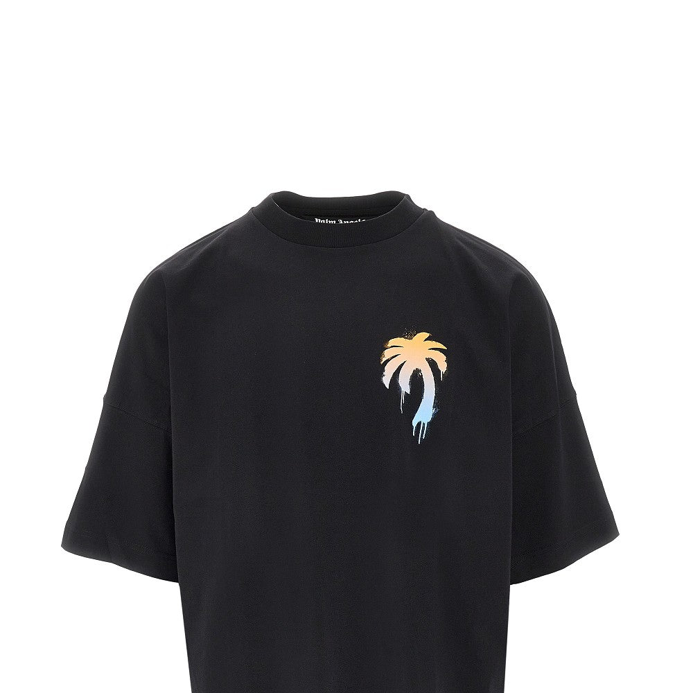 'I LOVE PA' print oversized T-shirt