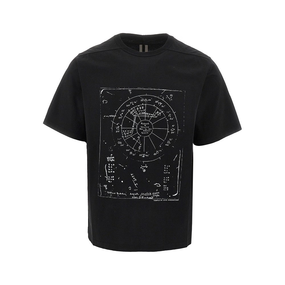 'Brad' T-shirt with Temple print