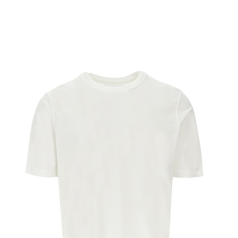 Lyocell and cotton T-shirt
