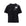 T-shirt con etichetta logo effetto scotch