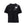 T-shirt con etichetta logo effetto scotch