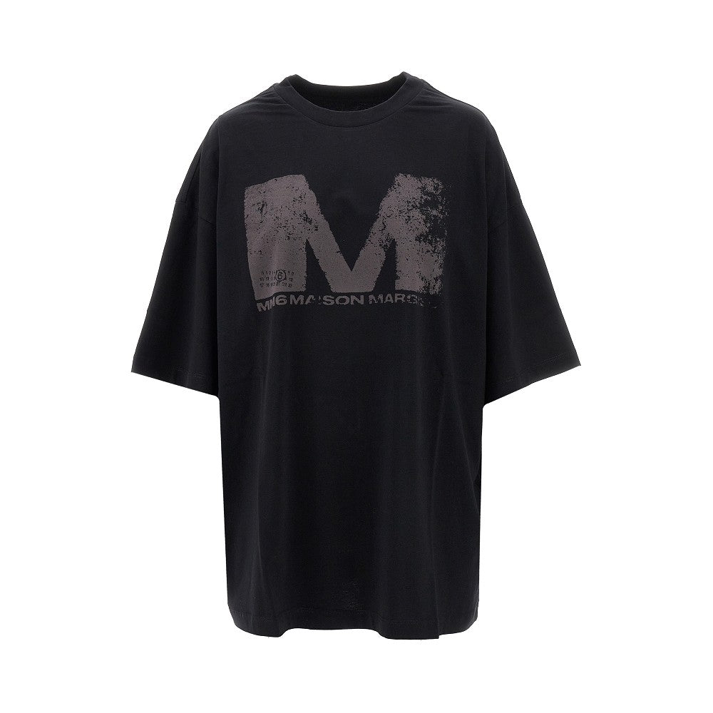 Logo print oversized T-shirt