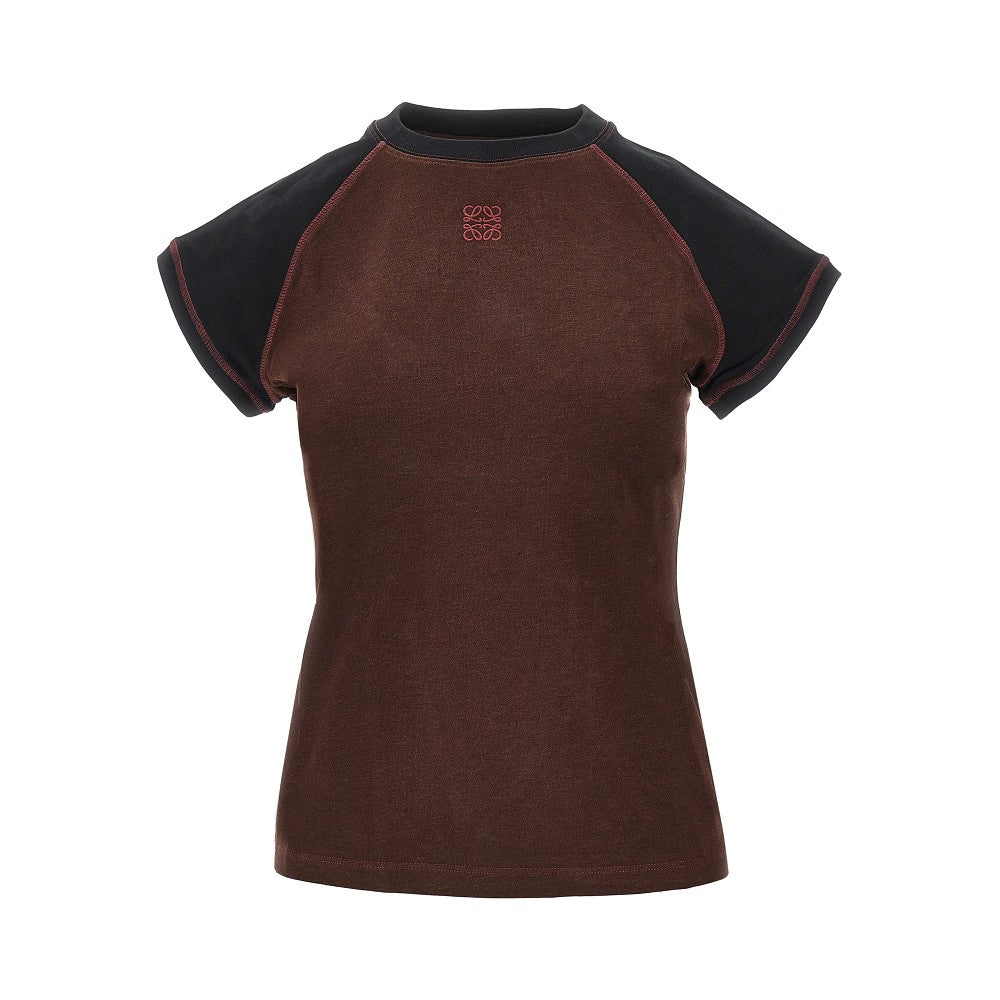 Slim Fit T-shirt with raglan sleeves