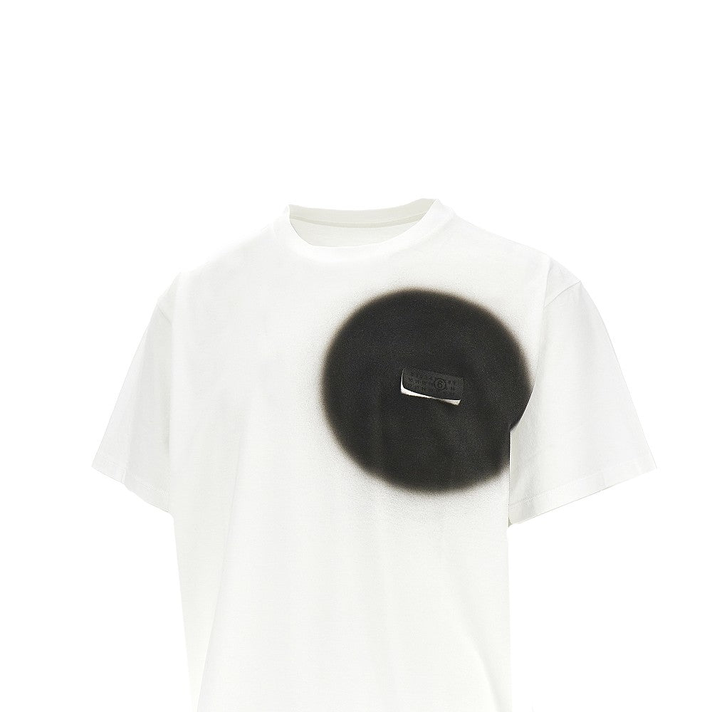 Spray print T-shirt