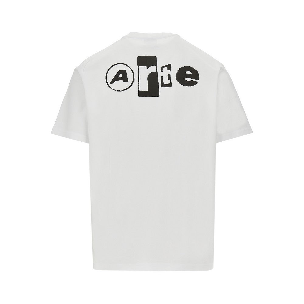 'Collage' print T-shirt