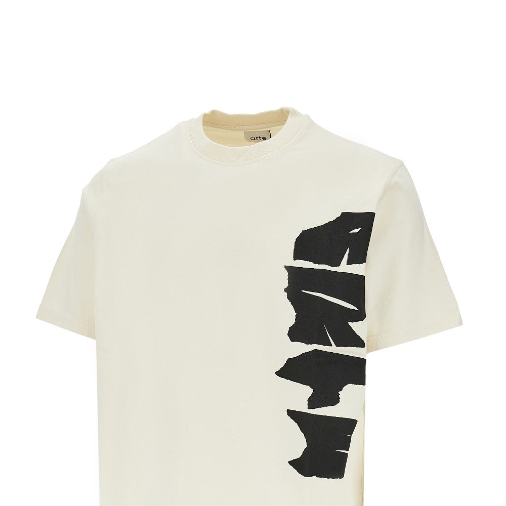 'Side Logo' print T-shirt