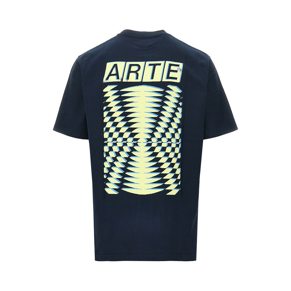 T-shirt con stampa 'Abstract'