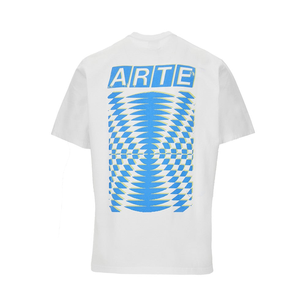 'Abstract' print T-shirt