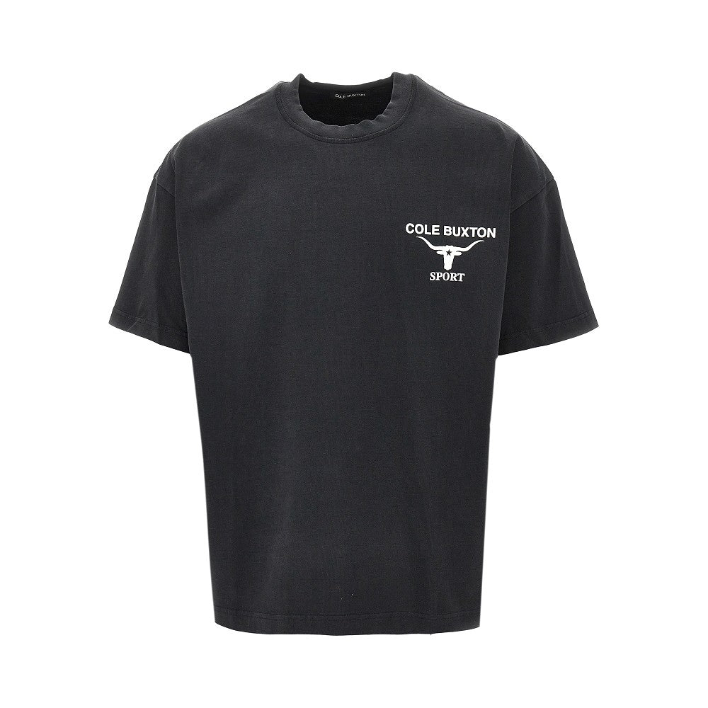 T-shirt con stampa 'Longhorn'