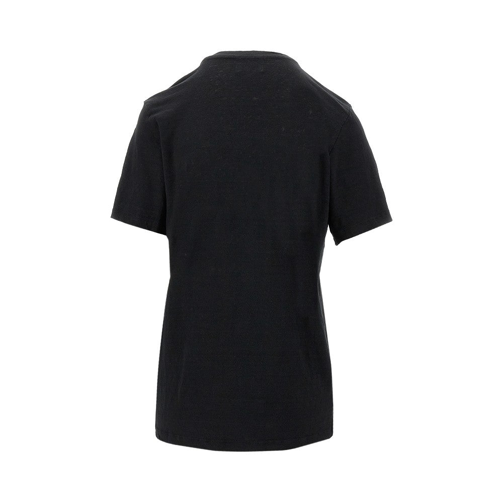 T-shirt in lino &#39;Zewel&#39;