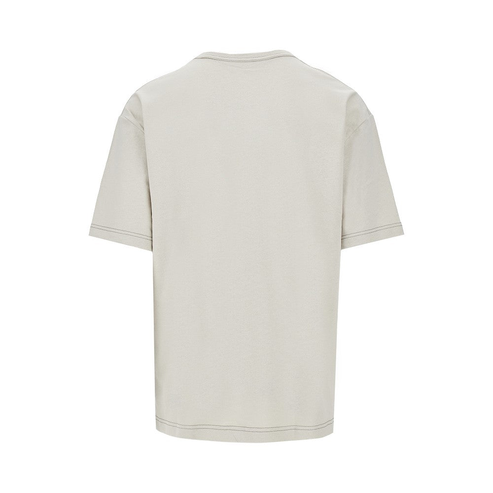 Boxy T-shirt with chest pocket