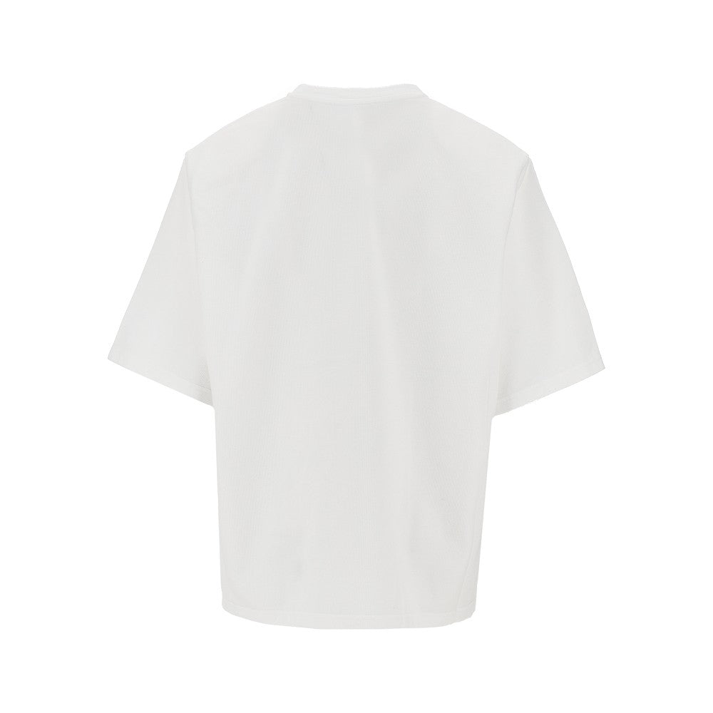 'Hugo' padded shoulders T-shirt