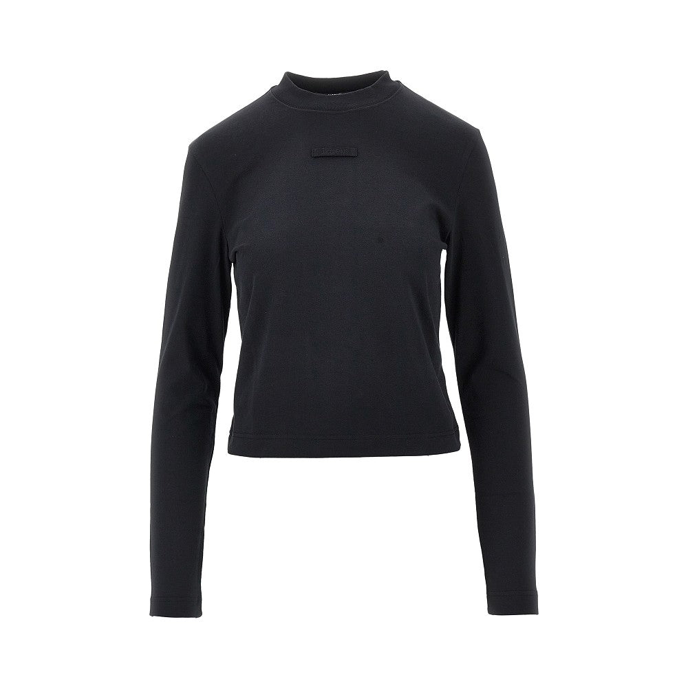 T-shirt 'Gros Grain' a manica lunga
