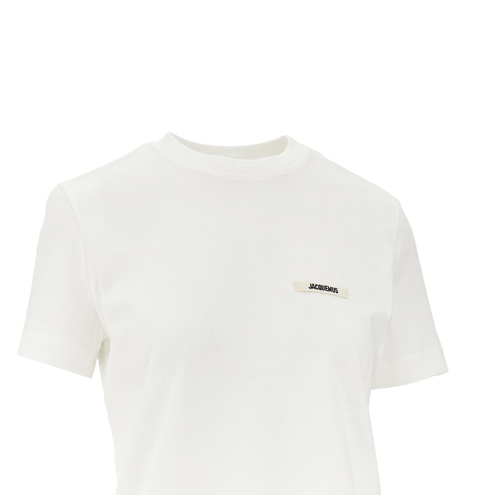 T-shirt in cotone 'Gros Grain'