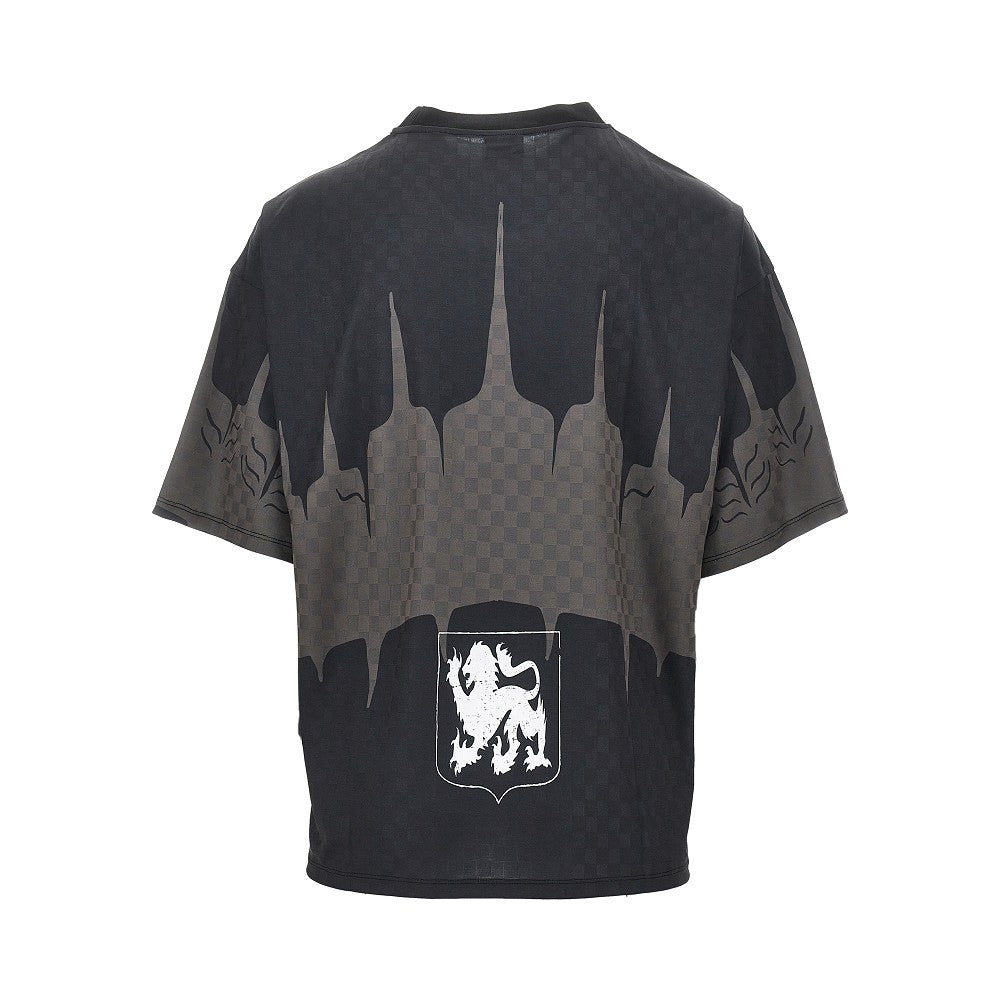 T-shirt in ripstop tecnico con logo