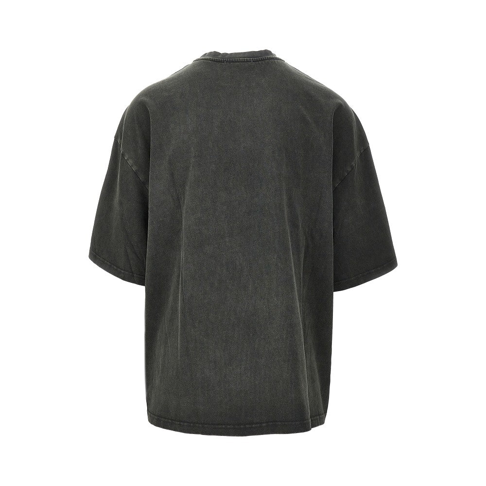 Washed jersey oversized T-shirt