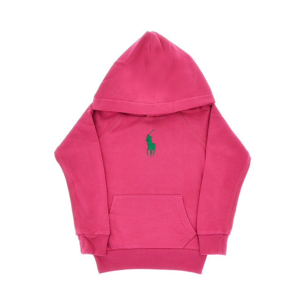 Hoody with logo embroidery