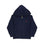 Felpa full-zip con logo ricamato